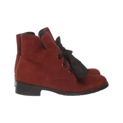 Laced boots (Red) from Lasocki Leather
