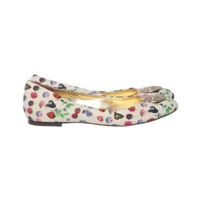Ballerinaskor (Vit, Flerfärgad) från Versace for H&M Skinn