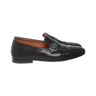 Loafers (Black, Blue) from Santoni