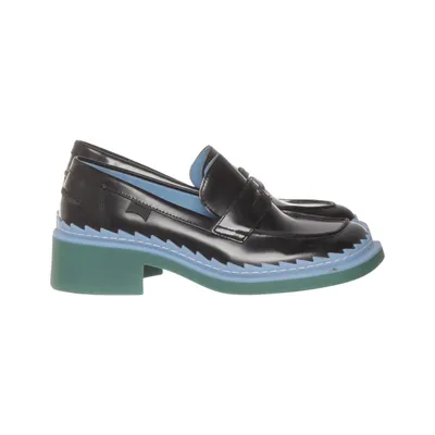 Mocassins (Noir, Bleu, Vert) de Camper Cuir