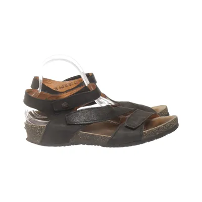Sandales (Noir) de Duckfeet Cuir