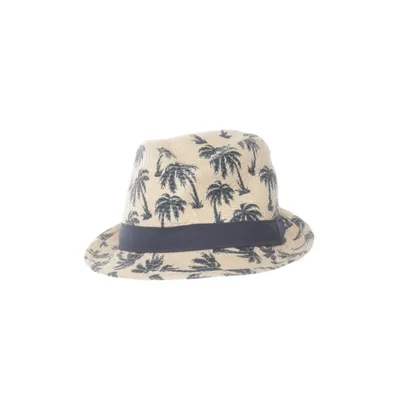 Straw hat (Beige, Green) from Fiebig