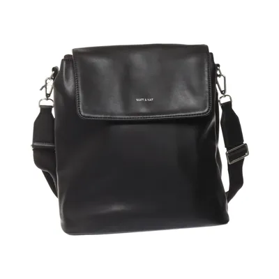 Sac à bandoulière (Noir) de Matt & Nat Polyuréthane