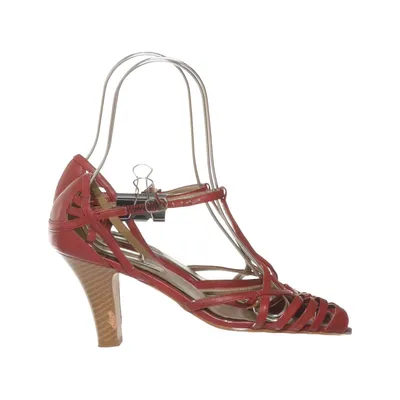 Sandales à talons hauts (Rouge) de Ariane Cuir