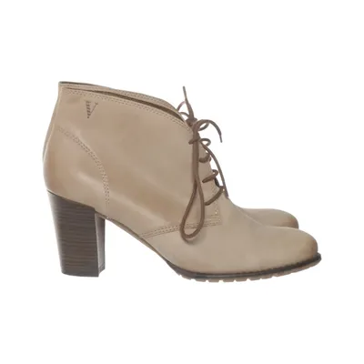Bottes à talons (Beige) de Venturini