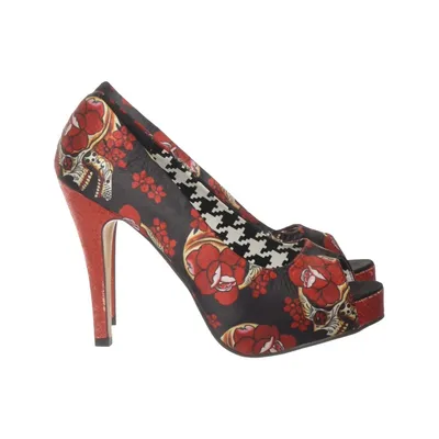 Pumps (Schwarz, Rot, Mehrfarbig) von Irregular Choice Polyester, Polyurethan