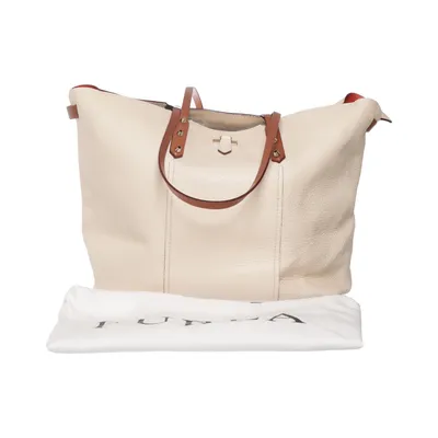Handbag (Beige, Brown) from Furla