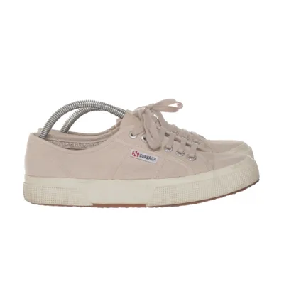 Tygskor (Beige) från Superga