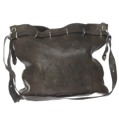 Shoulder-bag (Green) from Strenesse Blue Leather