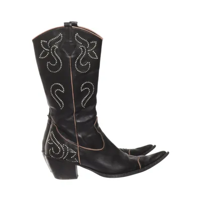 Cowboyboots (Svart) från Made in italy