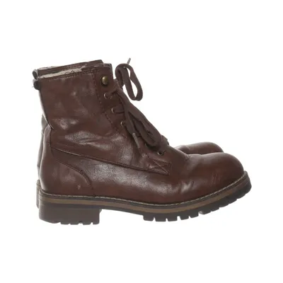 Laced boots (Brown) from Linear