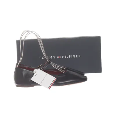 Ballerina's (Zwart) van Tommy Hilfiger Leer
