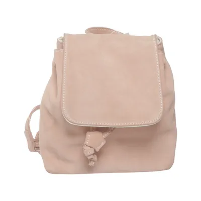 Rucksack (Beige) von Brandy Melville Baumwolle, Leder