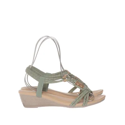 High heel sandals (Beige, Green) from Libra Pop