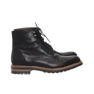 Bottes à lacets (Noir) de Short Supply Cuir