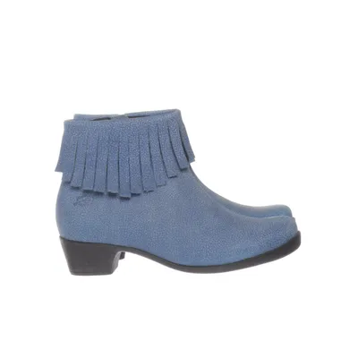 Støvletter (NEU!! Fransen rar Kult Öko fair. Leder aus deutscher gerberei. Zu Jeans, country oder Dirndl. Laufschuh naturschuh) fra Loints Holland Læder