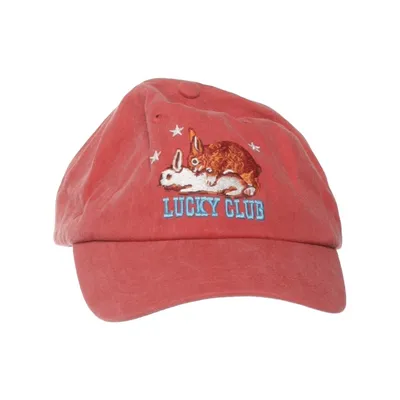 Baseball cap (Lucky Club) from Carne Bollente Cotton, Elastane