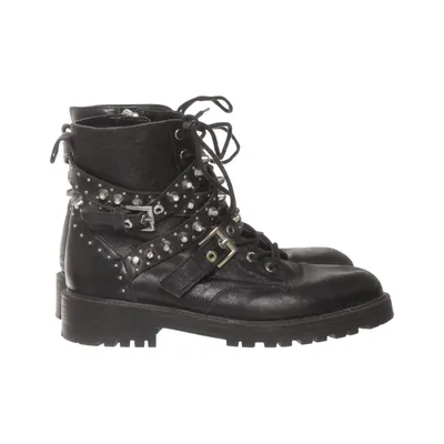 Snørestøvler (Sort) fra Zara Basic Collection