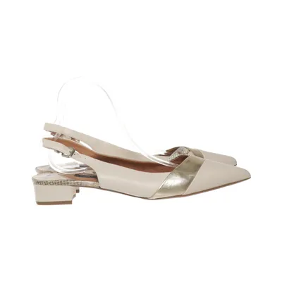 Ballerinaskor (Beige, Guldfärgad) från Laura Clement Skinn