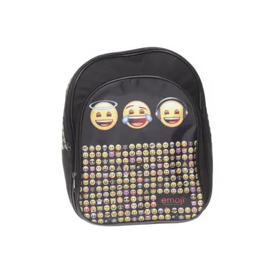Ryggsäck (Svart, Flerfärgad) från Emoji