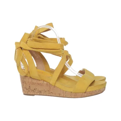 Wedges (Yellow) from Lucky Shoes