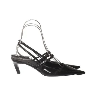 High heel sandals (Black) from Totême Leather