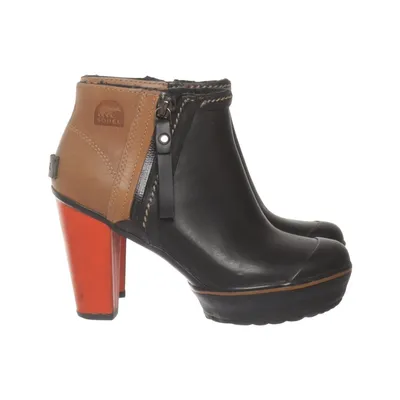 Heeled boots (Black, Brown, Red) from Sorel Leather