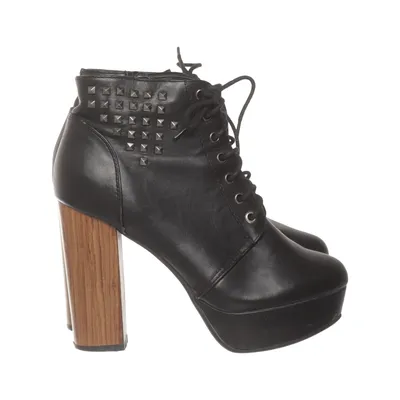 Heeled boots (Black) from Vox Shoes