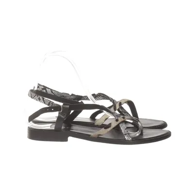 Sandalen (Zwart, Meerkleurig) van Amust Leer