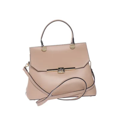 Schoudertas (Beige) van Maison Héritage Leer