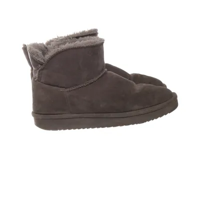 Ankle boots (Gray) from Xti Urban Brand Faux suede