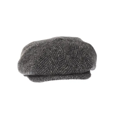 Newsboy cap (Grå, Svart) från Stetson Ull