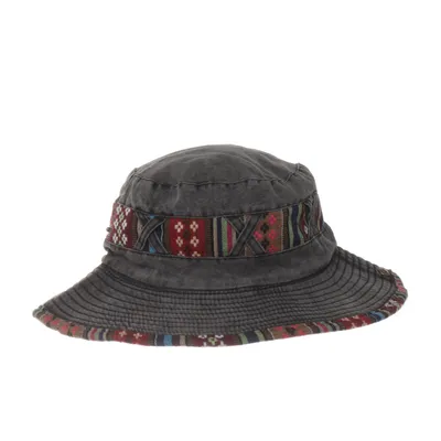 Buckethatt (Hippie, bohemian, boho, hat, ,hippy, outdoor, hat, sun, party)