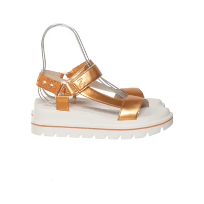 Sandalen (Orange, Weiß) von Rieker Leder