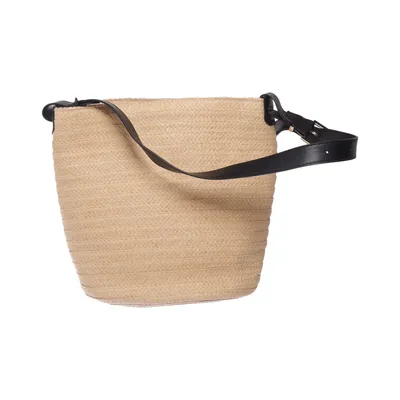 Skuldertaske (Beige, Sort) fra H&M Polyester, Polyurethan