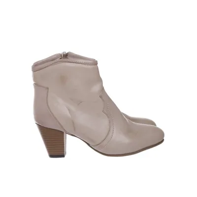 Heeled boots (Beige) from Claudia Ghizzani
