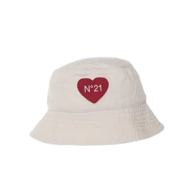 Buckethatt (Vit, Beige) från N21 Bomull