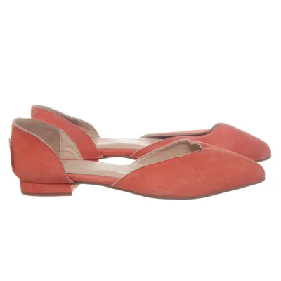 Ballet flats (Orange) from Noi Due Leather