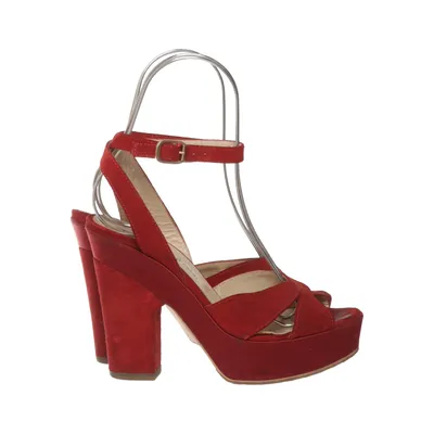 High heel sandals (Red) from Manufacture D'Essai