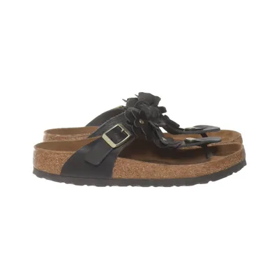 Tongs (Noir, Marron) de Birkenstock Cuir