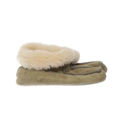 Tofflor (Grön, Beige) från Shepherd Skinn, Ull