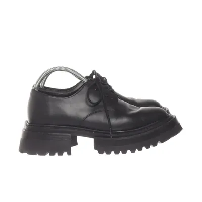 Derby schoenen (Zwart) van COS Leer, Acetaat