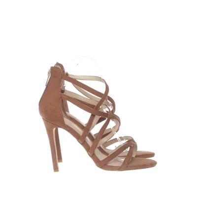 High heel sandals (Brown, Beige) from Pimkie