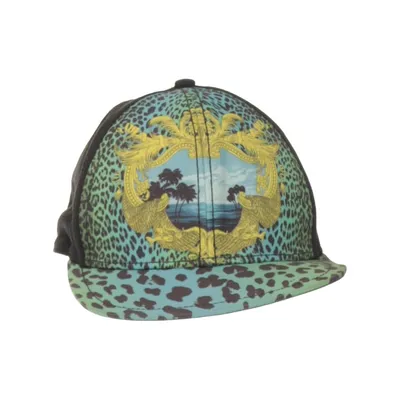 Baseballkeps (Svart, Turkos, Flerfärgad) från Versace for H&M Bomull, Polyester