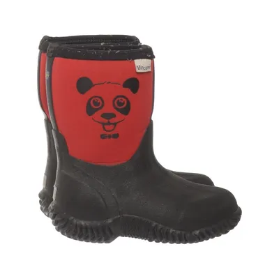 Rubber boots (Black, Red) from Vincent