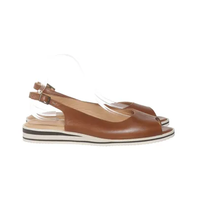 Sandales (Marron) de Strandfein Cuir