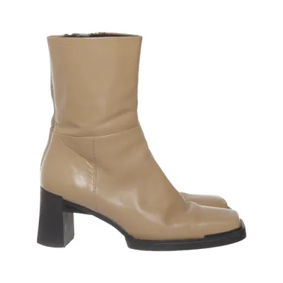 Laarzen met hak (Beige) van Vagabond Leer