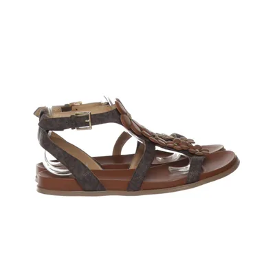 Sandaler (Brun) från Michael Kors Polyuretan, Skinn