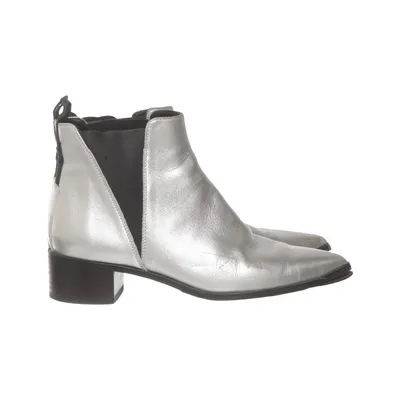 Bottines Chelsea (Argent) de Acne Studios Cuir