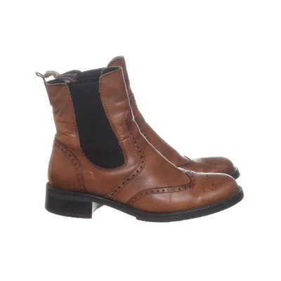 Chelsea boots (Brown) from Oscania Faux leather